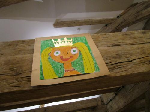 Výstava výtvarných prací 2016-2017 na téma Pohádkové království očima dětí
