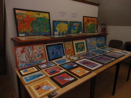 Výstava výtvarných prací Vodní svět očima dětí